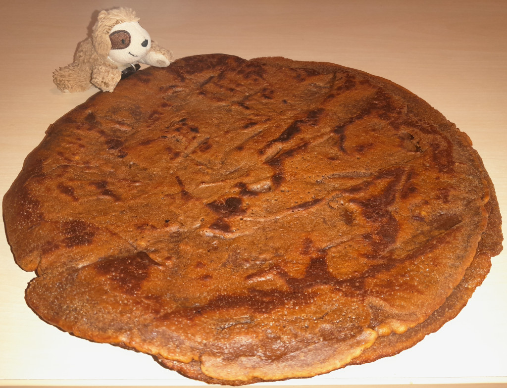 Marty mit Kaffee-Pfannkuchen